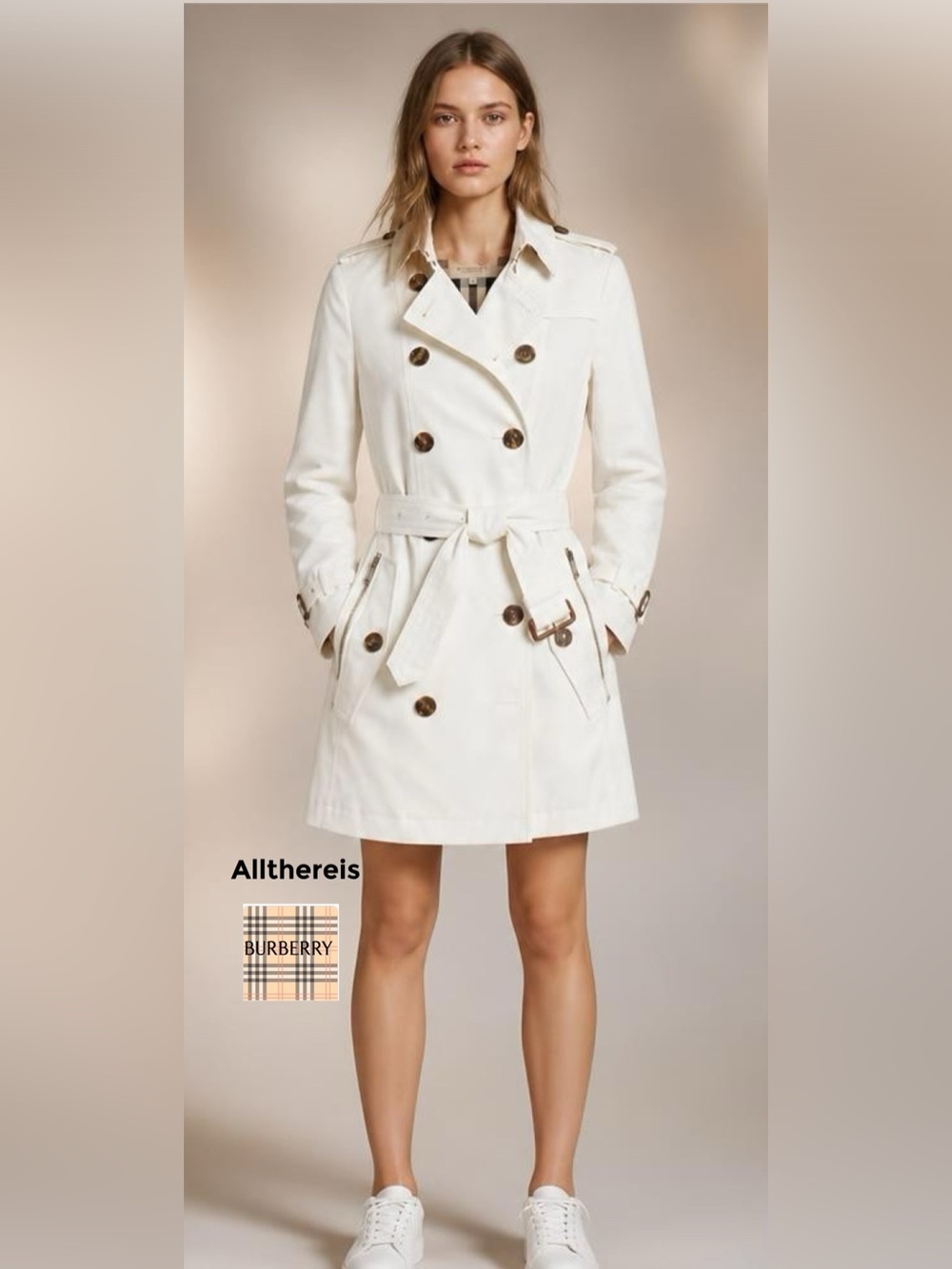 NWT Burberry Trench Brooksby coat 6 - Picture 7 of 16